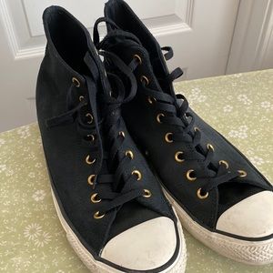 Converse All Star CTAS HI Black/Egret/Black. With box.